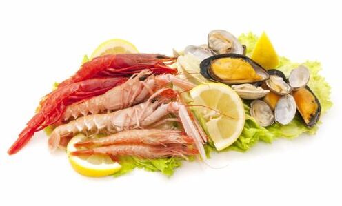 Fruits de mer pour augmenter la puissance