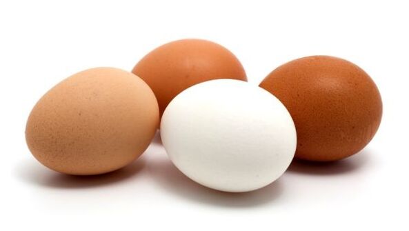 Oeufs de poule pour augmenter la puissance